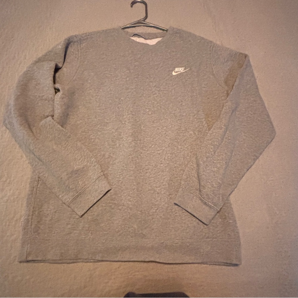 Nike Heather Gray Crewneck Sweatshirt Size L